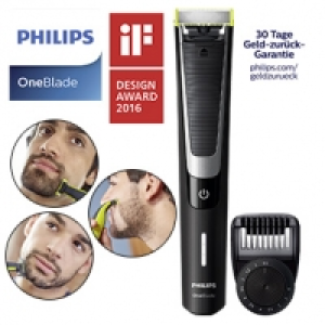 Rasierer OneBlade Pro QP6510/20 &middot; 12 L&auml;ngeneinstellungen: 0,5 bis 9,0