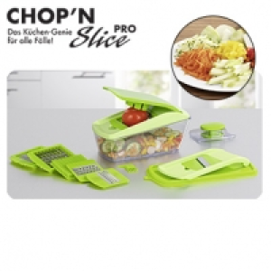 Chop &acute;n Slice Pro &middot; 15-teilig, Gem&uuml;seschneider zum Schneiden &middot; Raspeln