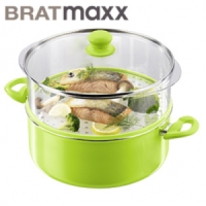 Dampfgar-Kochtopf 5 in 1 Zoll &middot; Braten &middot; Kochen &middot; Schmoren &middot; D&uuml;nsten und