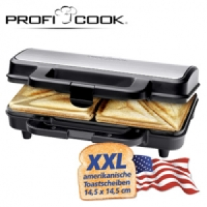 Sandwichtoaster PC-ST 1092 &middot; antihaftbeschichtet &middot; w&auml;rmeisolierter Gri