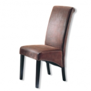 Stuhl STANLEY - antik braun - Vintage-Kunstleder 59.99 €