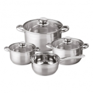 Topfset - chrom - Edelstahl - rostfrei - 7-teilig 29.99 €