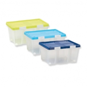 Rollbox mit Deckel - 50 Liter - diverse Farben 9.99 €