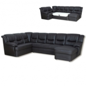 Wohnlandschaft - dunkelbraun - Ottomane rechts 999.99 €