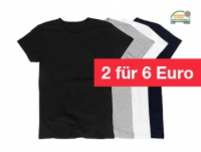Herren-T-Shirt Rundhals