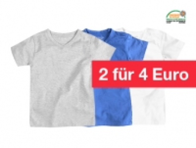 Jungen-T-Shirt V-Ausschnitt