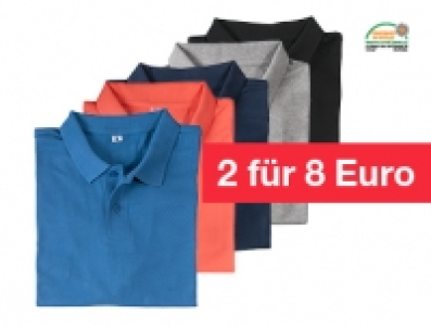 Herrenpolo einfarbig