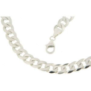 OROGELLI Herren Panzerkettenarmband, 925er Silber