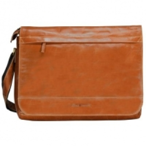 Greenburry Expedition Messenger XXL Leder 43 cm Laptopfach, braun