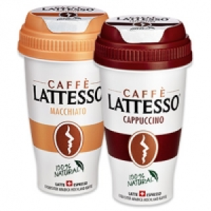 Caff&egrave; Lattesso versch. Sorten, jeder 250-ml-Becher