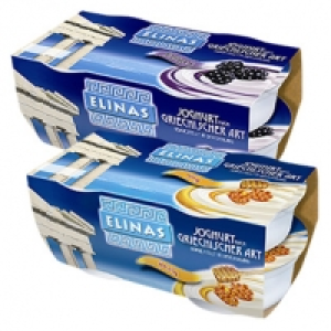 Elinas Joghurt nach Griechischer Art versch. Sorten, jede 4 x 150 g =