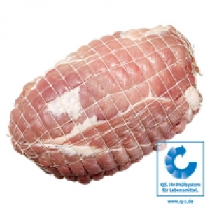 Frischer Rollbraten aus der Schweineschulter, je 1 kg