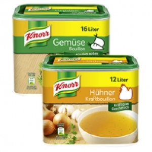 Knorr Gem&uuml;se Br&uuml;he, Delikatess Br&uuml;he, H&uuml;hner Kraft-Bouillon oder Fleis 2.79&nbsp;&euro;
