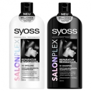 Syoss Shampoo, Sp&uuml;lung, Haarspray oder Schaumfestiger versch. Sorten,