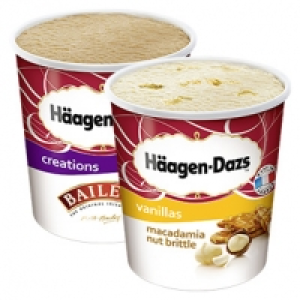 H&auml;agen Dazs Eis versch. Sorten, jeder 500-ml-Becher