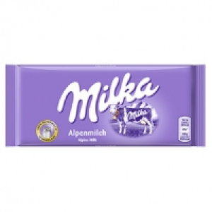 Milka Schokolade versch. Sorten, jede 87/100-g-Tafel