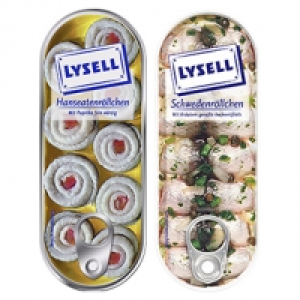 Lysell Gek&uuml;hlte Fischfeinkost Hanseaten- oder Schwedenr&ouml;llchen und wei