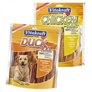Vitakraft Chickenfilet XXL oder Duck XXL 250-g-Packung