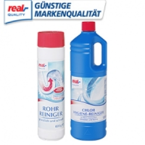 Chlor Hygienereiniger 1,5 Liter oder Rohrreiniger Granulat 600 g, vers