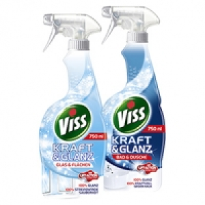 Viss Kraft&Glanz-Reiniger Bad&Dusche oder Glas&Fl&auml;chen jede 750-ml-Fla