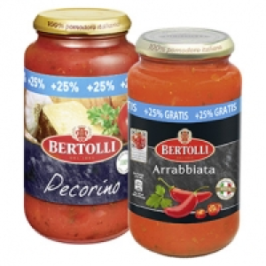 Bertolli Pasta Saucen Classico versch. Sorten, jedes 400 + 25% gratis