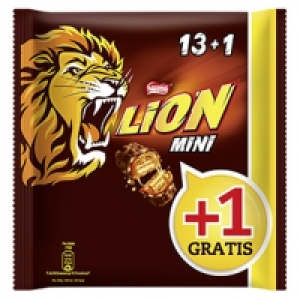 Kitkat-, Lion- oder Smarties Minis + 1 Riegel gratis jeder 233/252/201