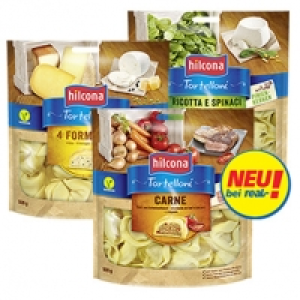 Hilcona Frische Tortelloni gef&uuml;llt aus dem K&uuml;hlregal, versch. Sorten,