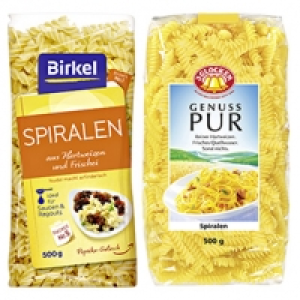 Genuss Pur, Birkels No. 1 Teigwaren oder Birkel Nudelinspiration vers