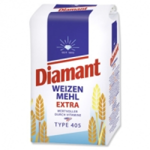 Diamant Weizenmehl Type 405, jede 2,5-kg-Packung