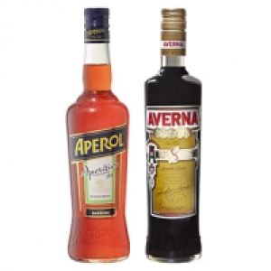 Aperol oder Averna 15/29 % Vol., jede 0,7-l-Flasche