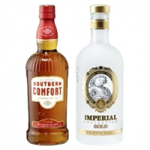 Southern Comfort oder Imperial Collection Gold Vodka 35/40 % Vol., jed