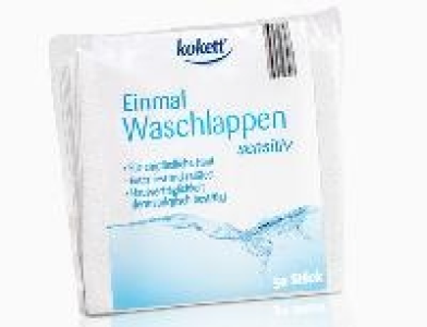 Kokett Einmal Waschlappen sensitiv