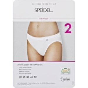 2er Pack Damen Taillenslip und Bikinislip