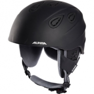 Alpina Skihelm Grap 2.0, mattschwarz