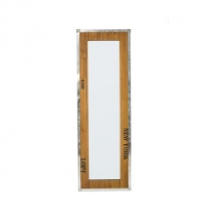 Living MIAVILLA Spiegel Mira, Braun, MDF, Metall, Spiegelglas