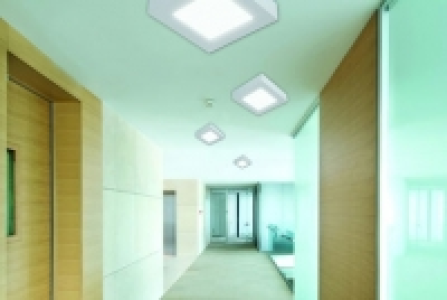 N&auml;ve LED Deckenleuchte Square, wei&szlig;