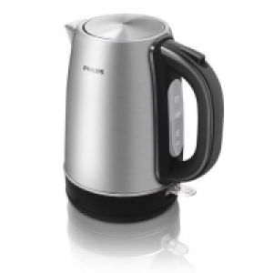 Philips Kabelloser Wasserkocher HD9321/20, edelstahl/schwarz