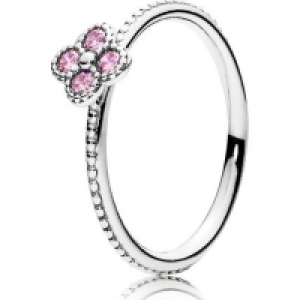Pandora Damen Ring Bl&uuml;te 191001PCZ, 925er Silber