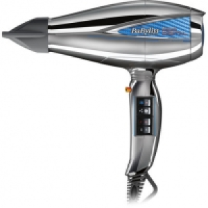 BaByliss Haartrockner 6000E LE PRO DIGITAL, silber