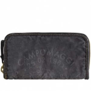 Campomaggi Geldb&ouml;rse 21 cm, black