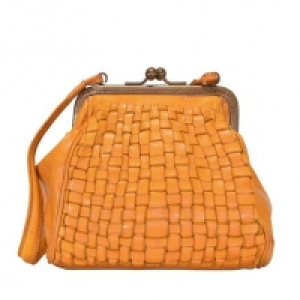 Campomaggi Edera Schultertasche Leder 20 cm, yellow