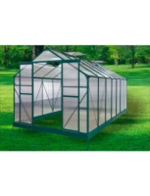 Komplett-Set: Gew&auml;chshaus 12,4 m&sup2;, BxT: 244x510 cm, gr&uuml;n 999.99&nbsp;&euro;