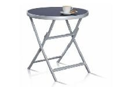 Florabest Aluminium Glastisch klappbar