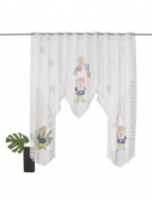 Scheibengardine, Vhg, Clown (1 St&uuml;ck)