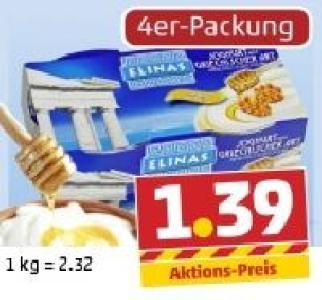 ELINAS Griechischer Joghurt 1.39&nbsp;&euro;
