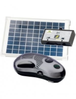 Solarteichpumpe Set Hybrid, mit Trafo und Solarzelle