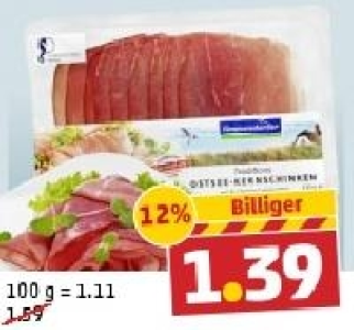TIMMENDORFER Ostsee-Kernschinken 1.39 €