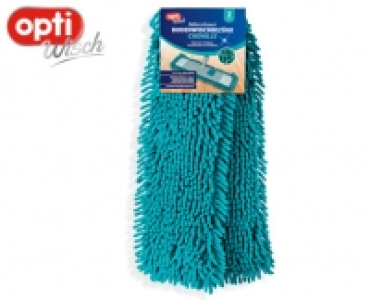 opti Wisch Mikrofaser Bodenwischbezüge Chenille, 2 Stück