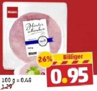 PENNY Delikatess-Hinterschinken 0.95&nbsp;&euro;