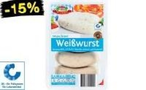 M&uuml;nchner Wei&szlig;wurst 1.69&nbsp;&euro;
